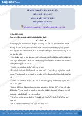 Đề thi giữa kì 2 Văn 7 Cánh diều - Đề số 8